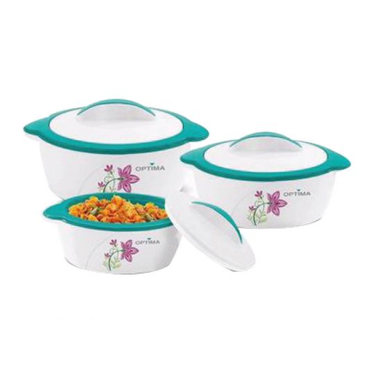 Optima 3 Pcs Hot Pot Jumbo Sets - OHP3R | Kitchen Appliances | Halabh.com 