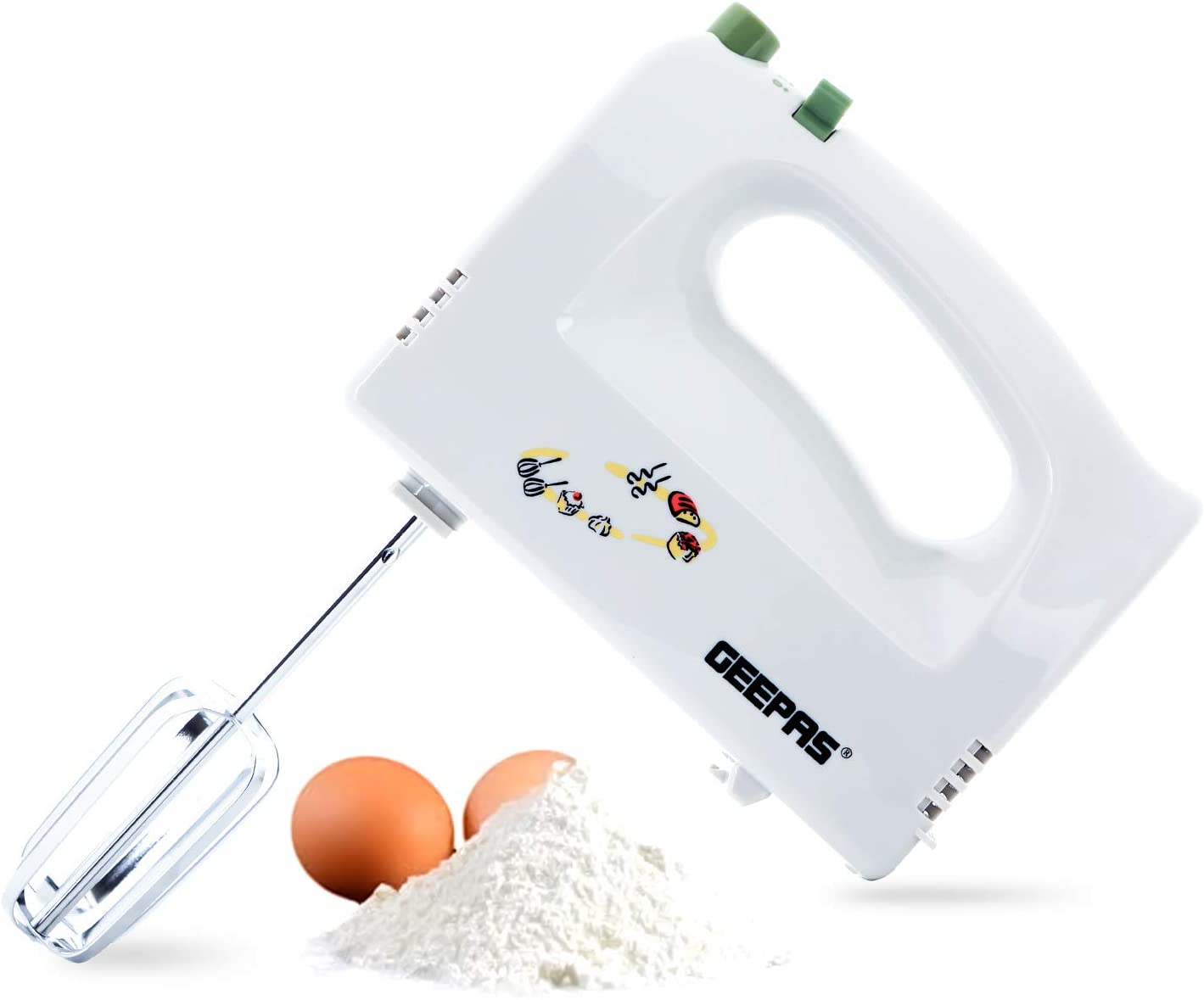 Geepas Electric Hand Mixer For Baking 160W | Kitchen Appliances | Halabh.com