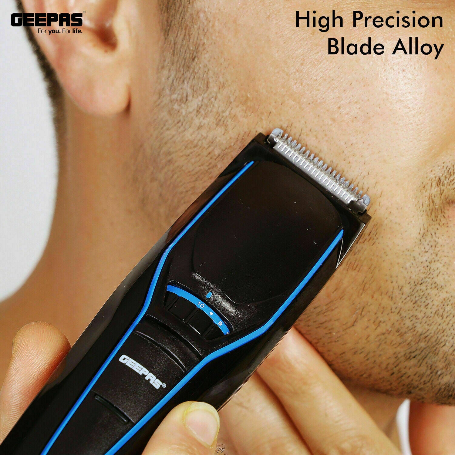 Geepas Beard And Stubble Rechargeable Men's
