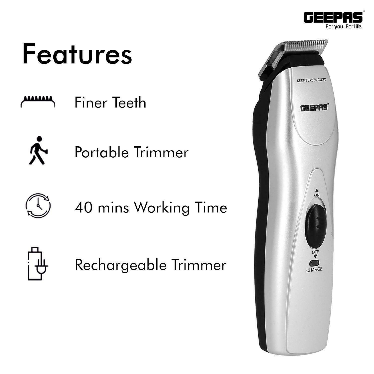 Geepas Wet & Dry For Men Hair Clipper