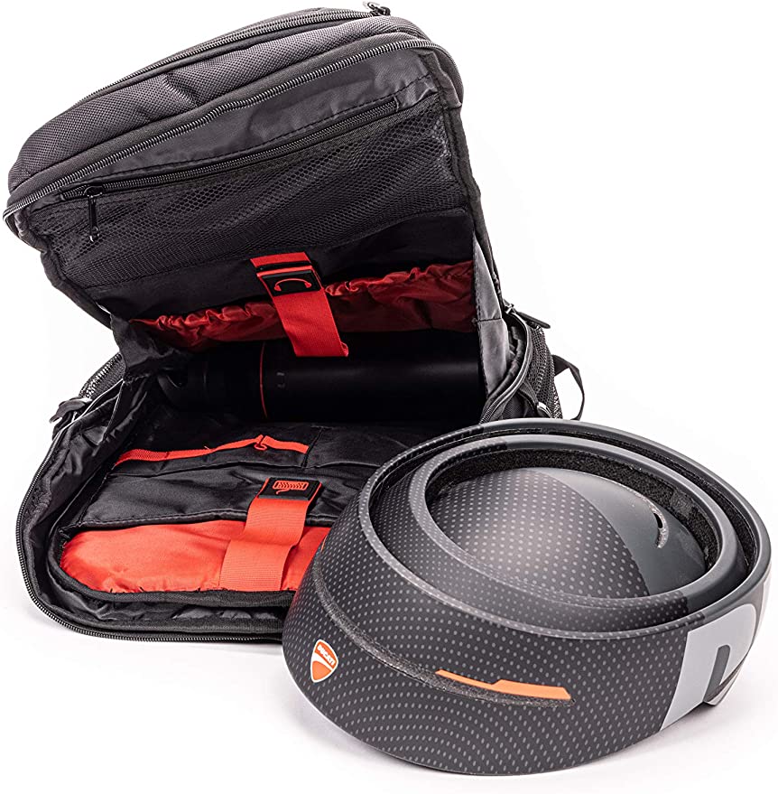 Ducati Urban Comfort Backpack Waterproof For Adults Black