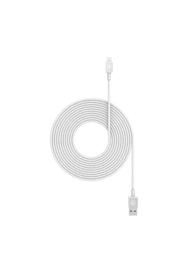 Mophie USB A To Lightning Cable 3M White