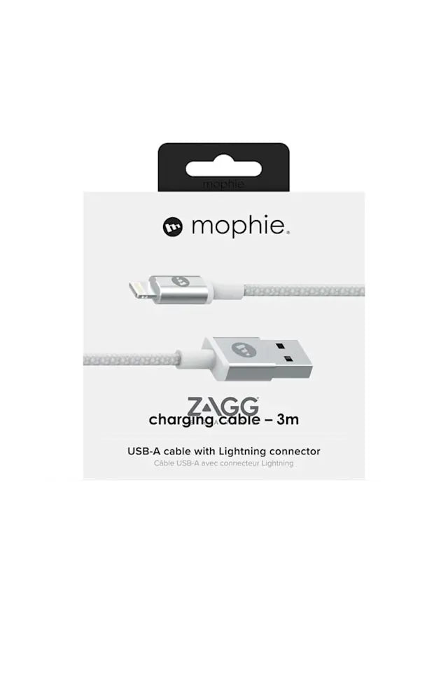 Mophie USB A To Lightning Cable 3M White