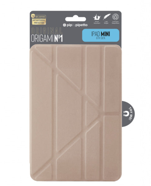 Pipetto iPad mini 6 Origami No1 Case Rose Gold