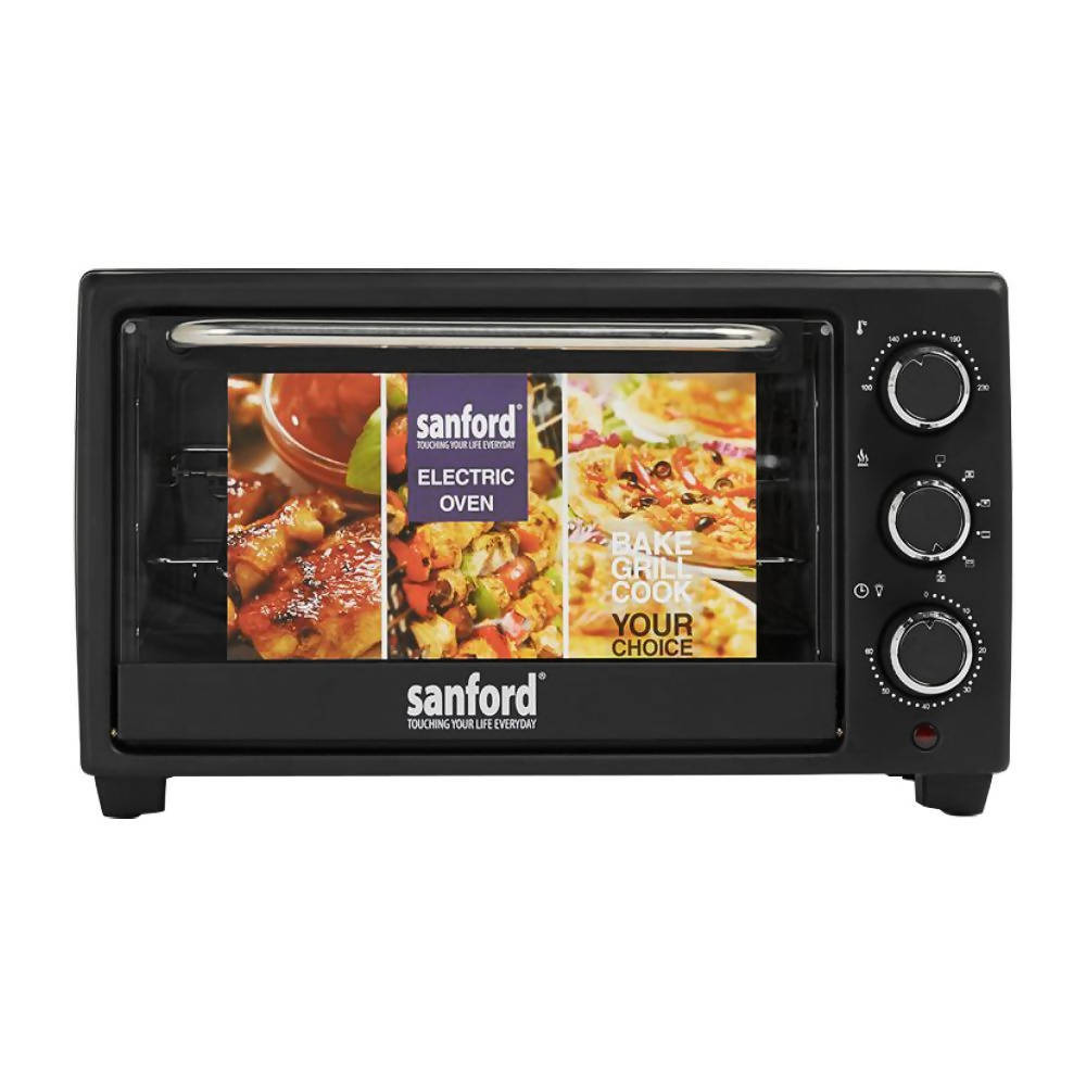 Sanford Electric Oven | Capacity 28L | Power 1500W | Color Black | Best Kitchen Appliances in Bahrain | Halabh