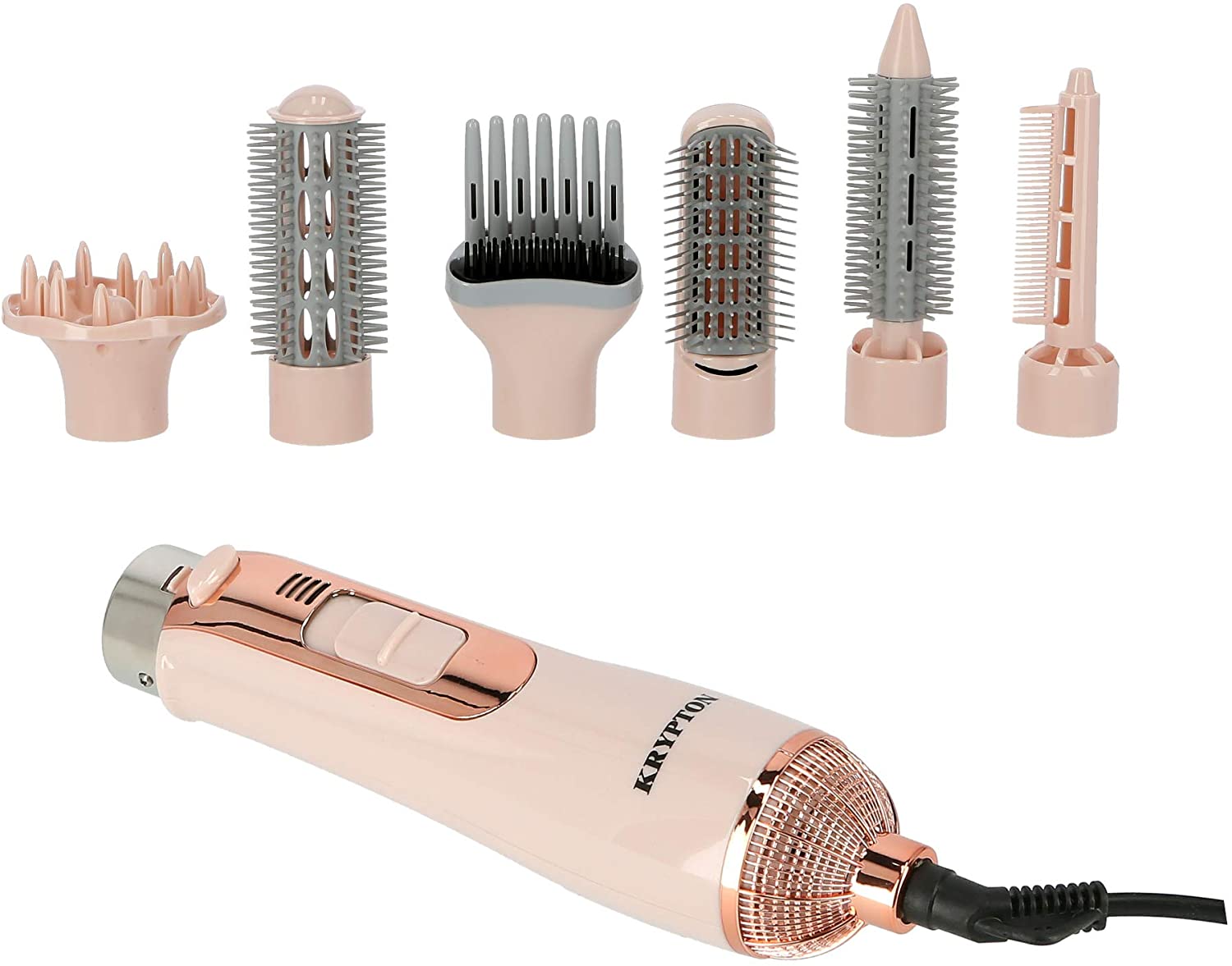 Krypton 7 In1 Hair Styler Pink