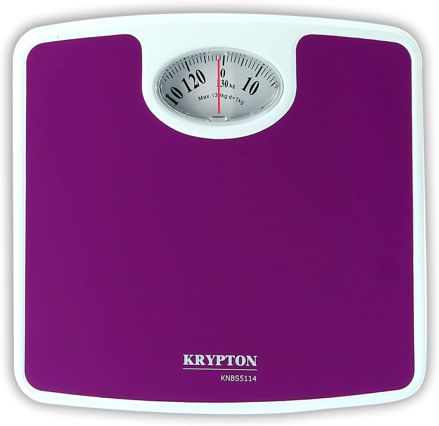 Krypton Mechanical Personal Body Weight Scale Purple