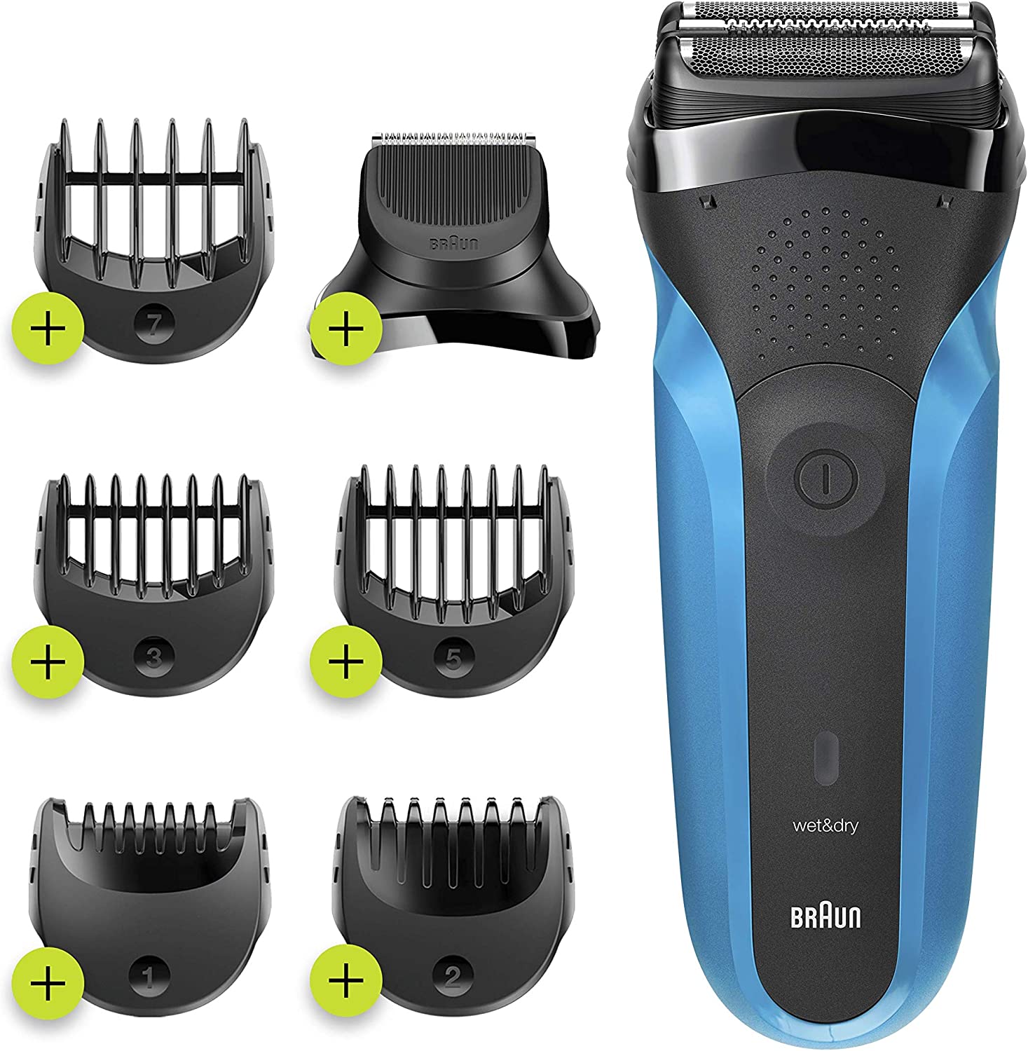 Braun Shaver 310BT Black & Blue