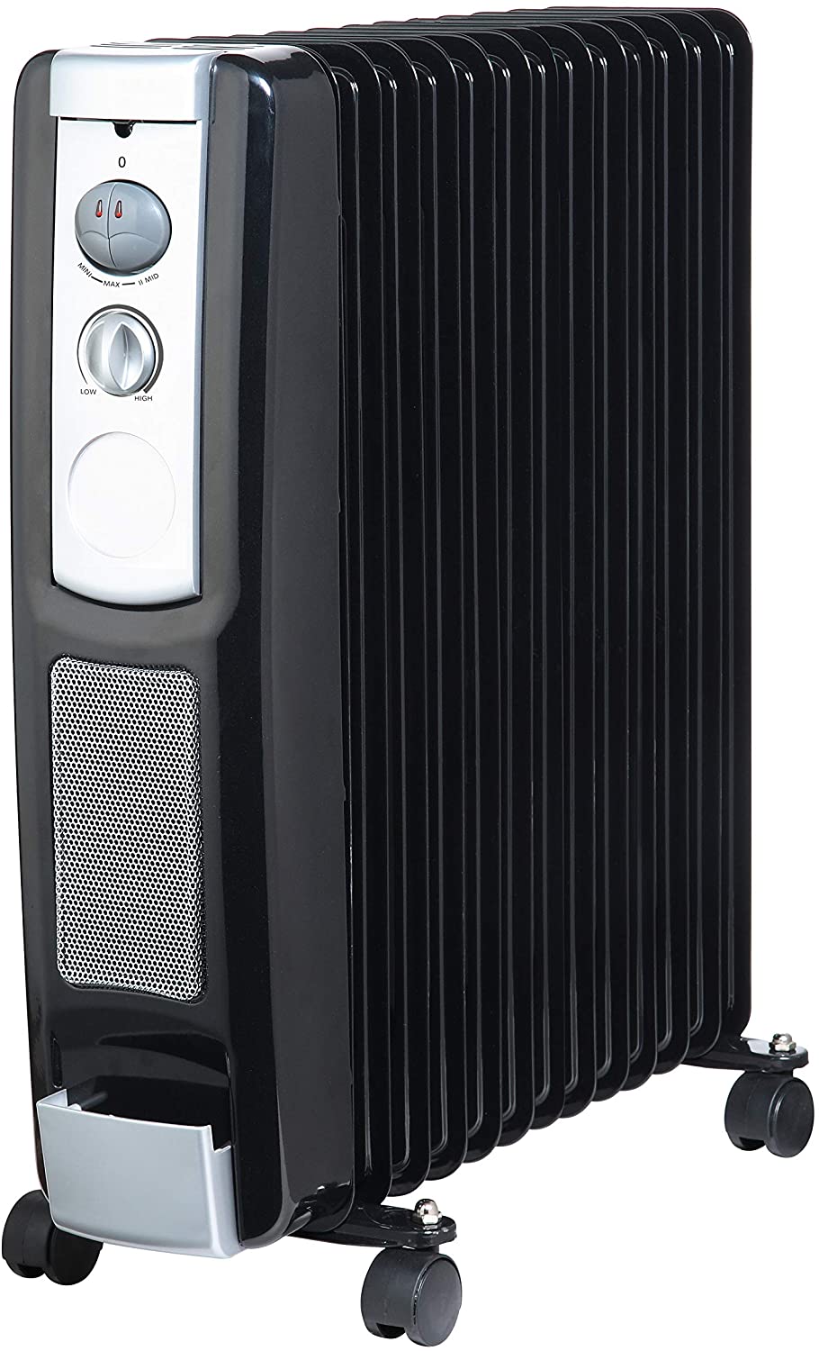 Geepas Oil Filledradiat Heater, Black | in Bahrain | Halabh.com