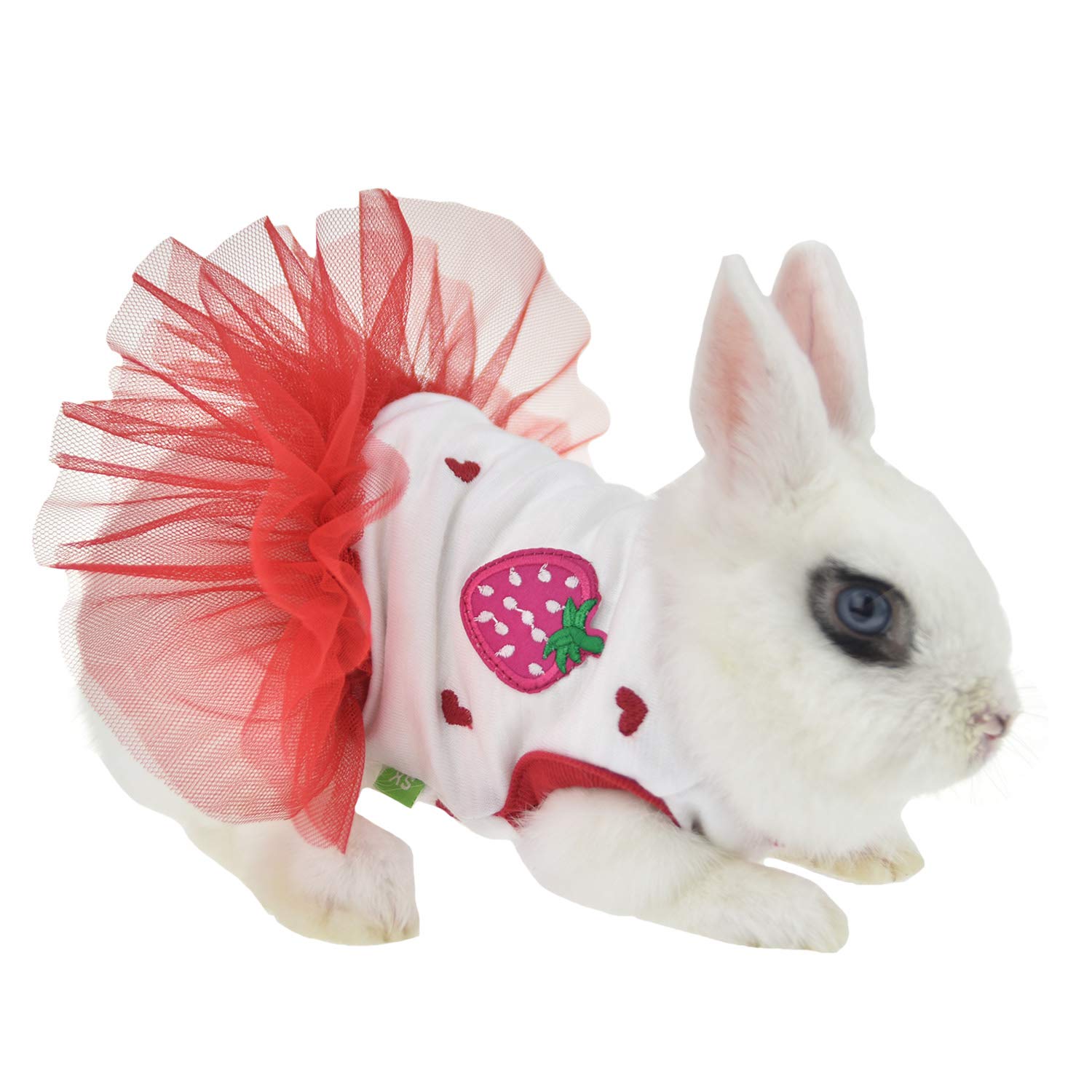 Rabbit Dress Clothes for Mini Animal Chinchilla Easter Costume