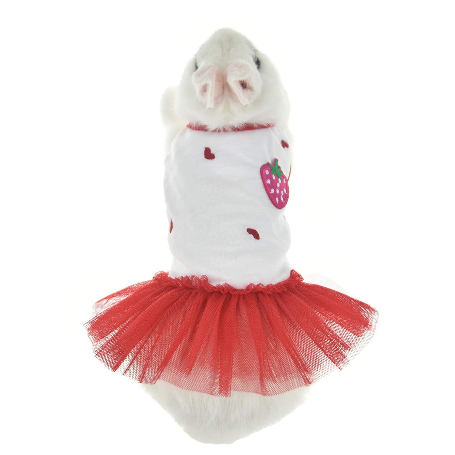 Rabbit Dress Clothes for Mini Animal Chinchilla Easter Costume