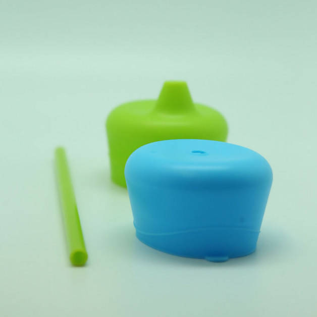 B.Box Universal Silicone Sippy Lid And Straw Top Travel Pack