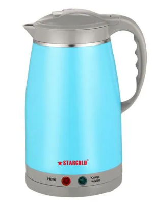 Stargold Electric Kettle 1.5L Blue & Grey