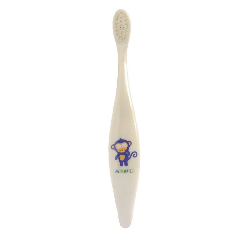 Jack N' Jill Children Biodegradable Toothbrush Monkey White