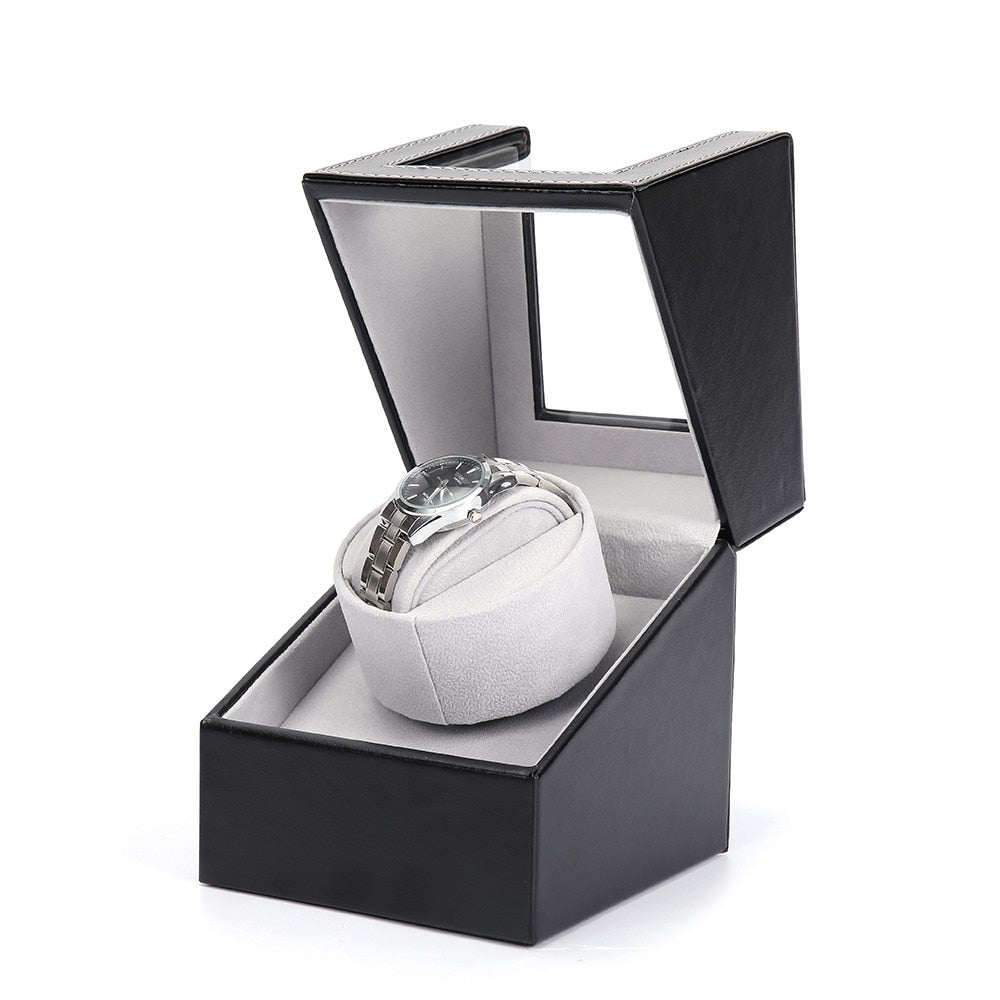 Automatic Winder Watch Storage 3321041024 | watch storage | box | jewelry box | timepiece storage | luxury accessories | organizational products | elegant design | secure lock | Halabh.com