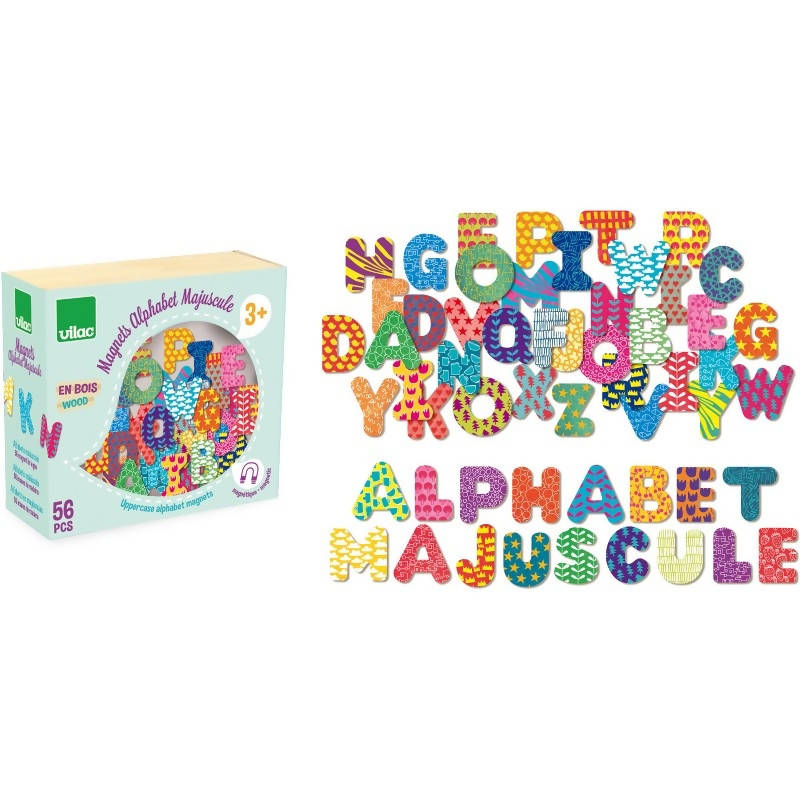 Vilac Wooden Magnets Alphabets Uppercase