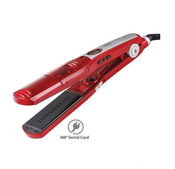 Sanford Hair Straightener | Power 65W | Color Red | Best Personal Care Accessories in Bahrain | Halabh