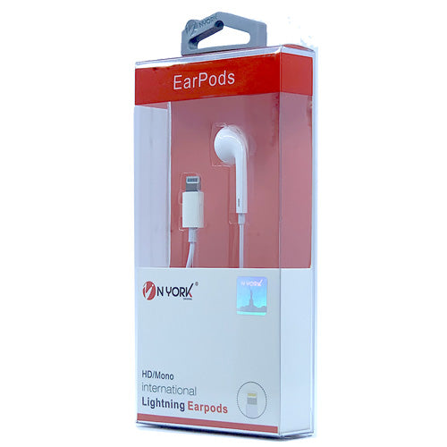 Nyork Lightining Earpods Sterio Mono