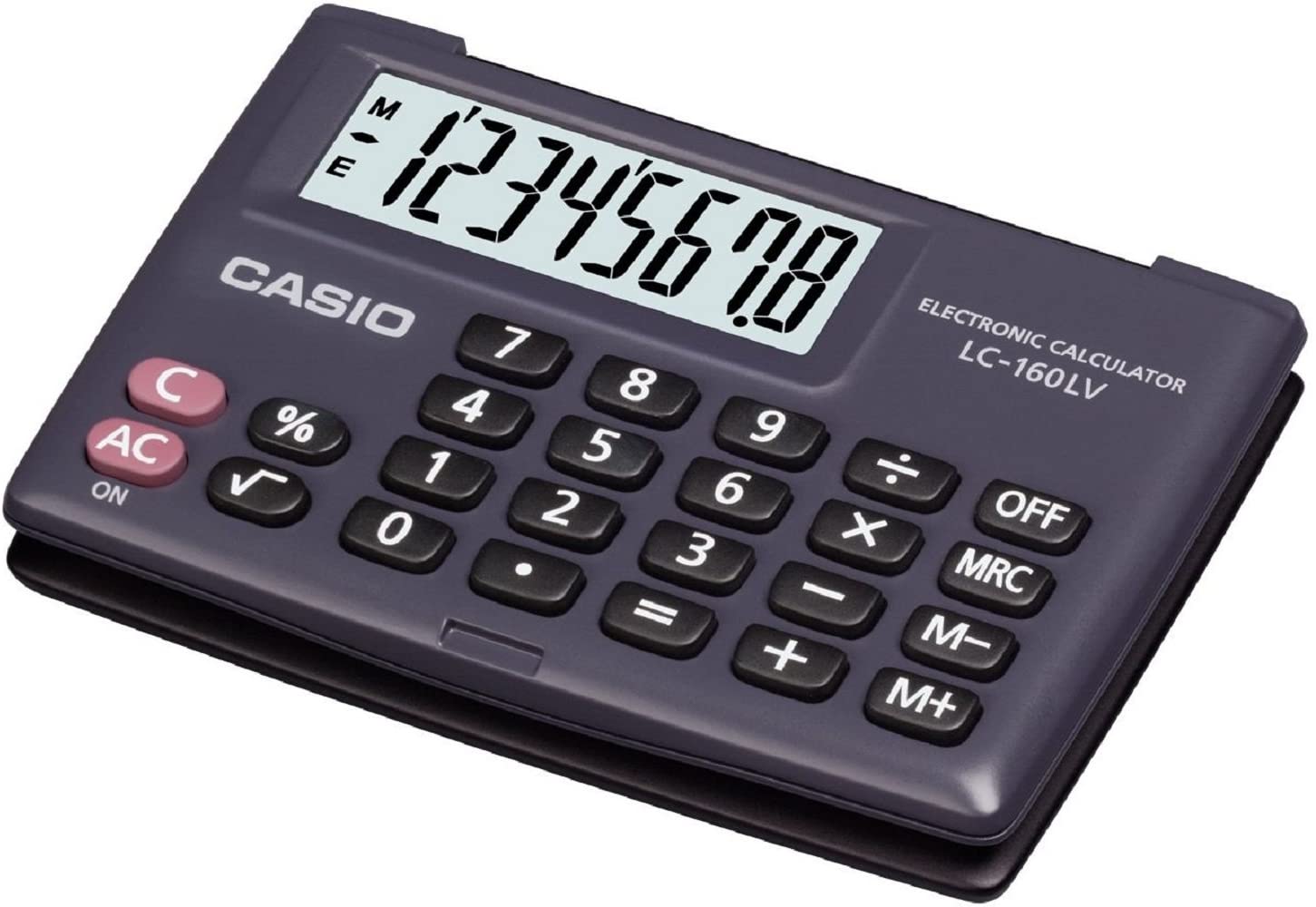 Casio LC-160LV Mini Pocket Calculator