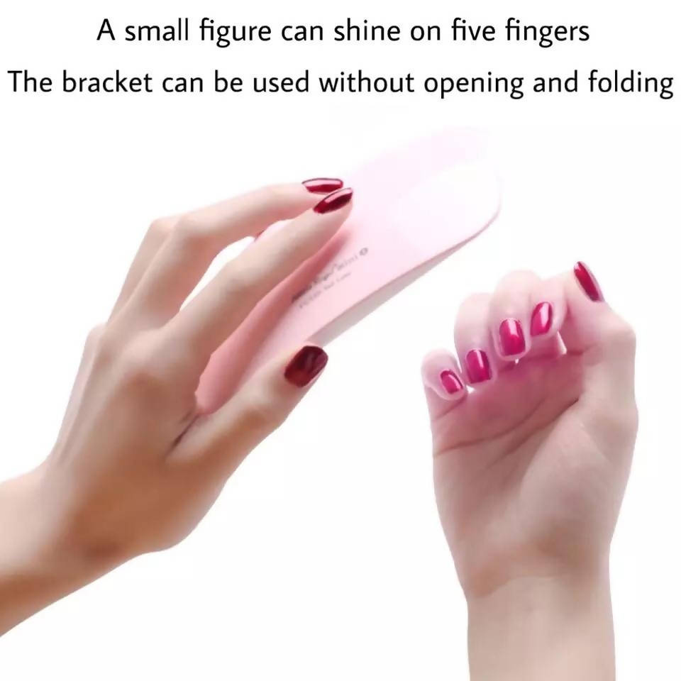 Fashion Nail Lamp Sunlight LED Light Mini USB Charger Household Nail Polish Dryer