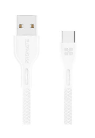Promate 60W USB-C to USB-C Data and Charge Flexible
