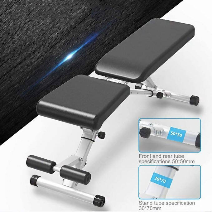 Multifunctional Foldable Bench Black