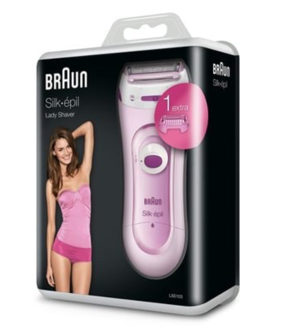 Braun Silk-épil Lady Shaver 5-103 - Cordless Electric Shaver and Trimmer System