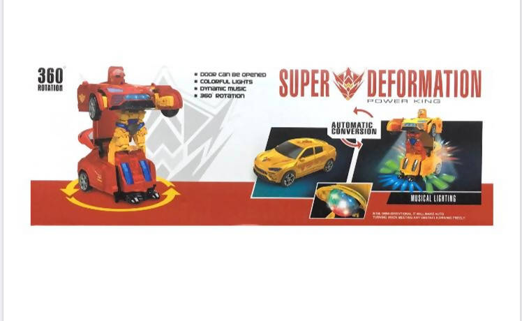 Super Deformation 360 Rotation Car Toys