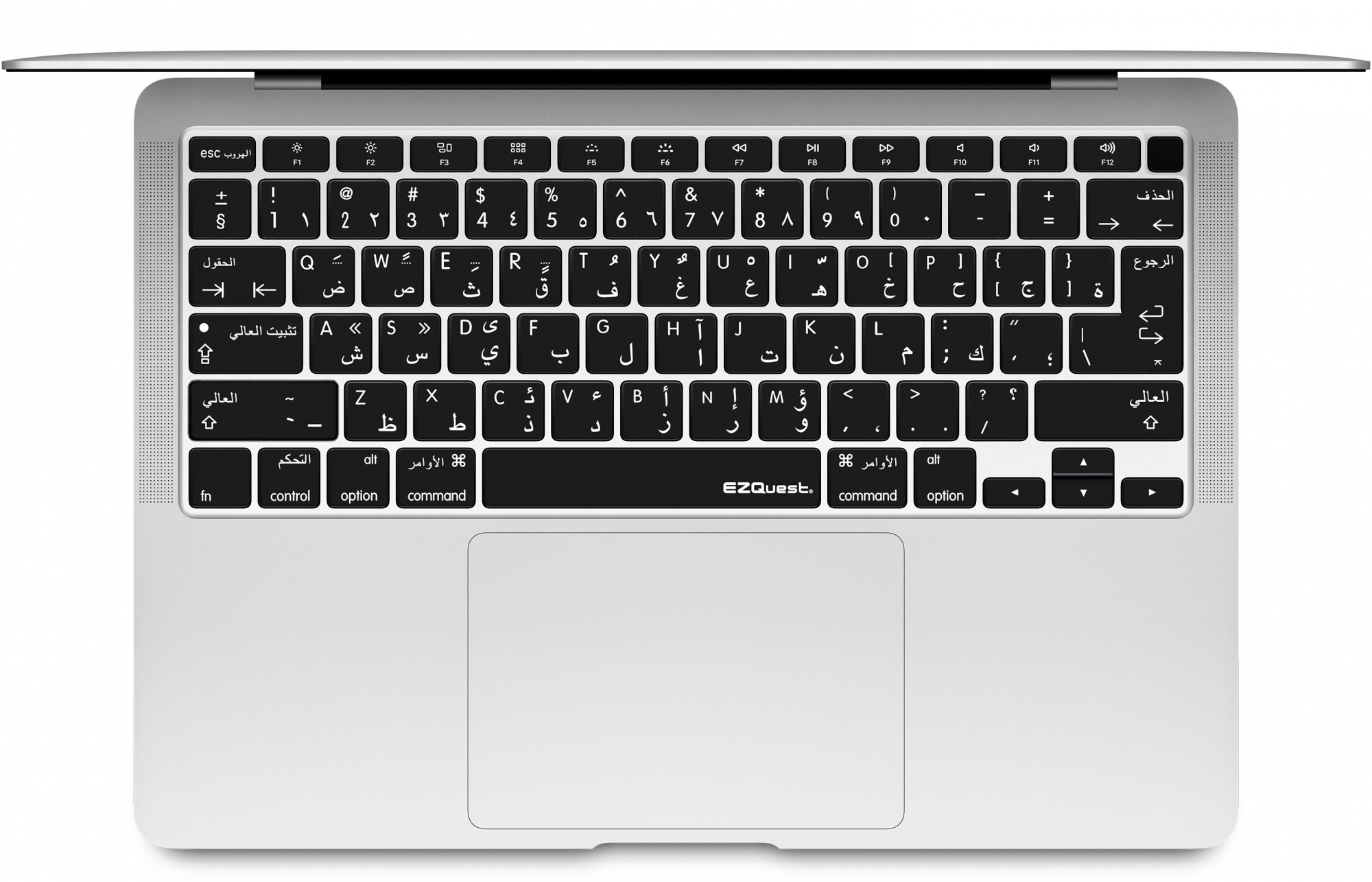 Ezquest Arabic & English Keyboard Cover for Macbook Pro 13" and 16"