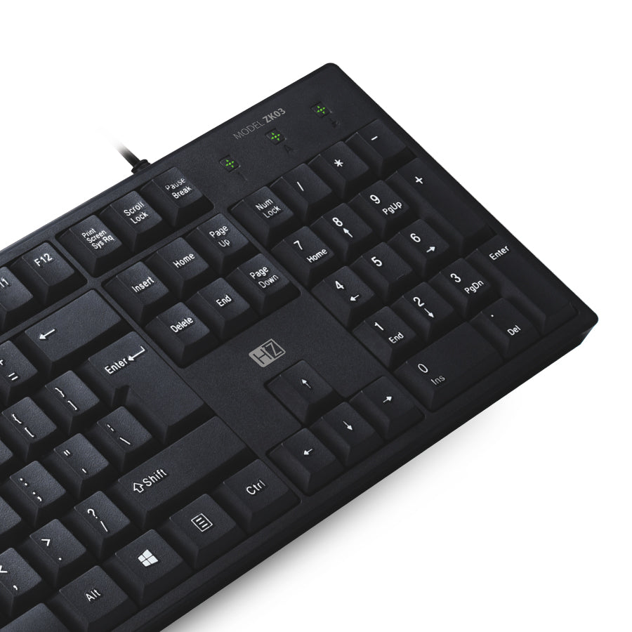 Heatz Business Office Usb Keyboard - ZK03