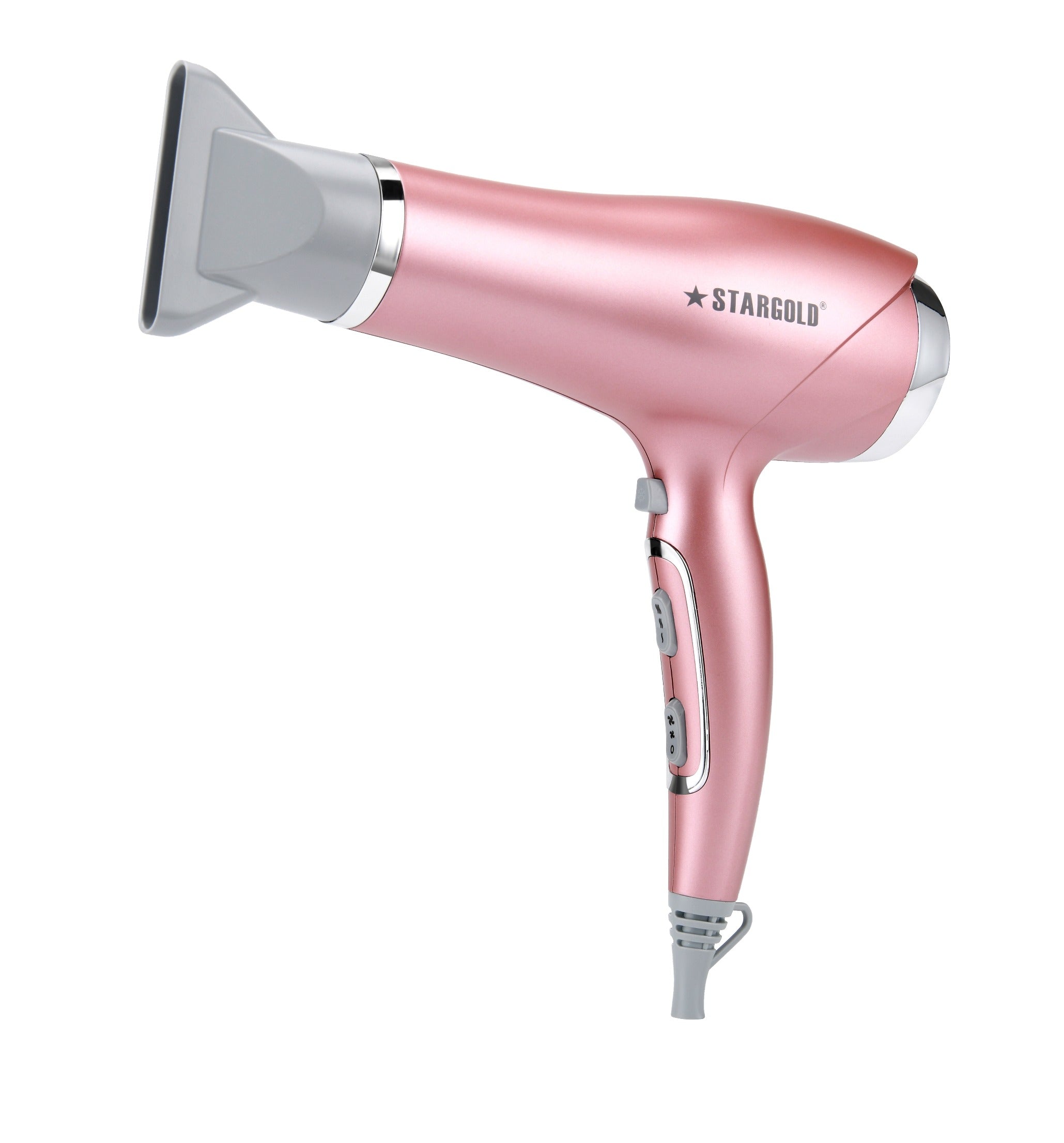 StarGold Lightweight Hair Dryer With Diffuser Concentrator | Color Pink | Best Personal Care Accessories in Bahrain | Halabh