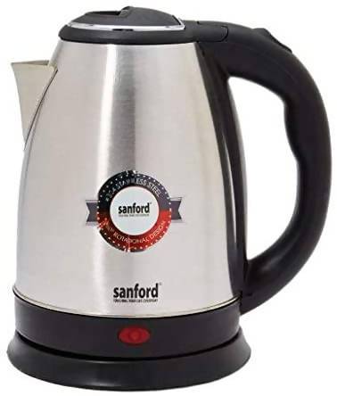 Sanford Stainless Steel Electric Kettle 1.8 Litre Mat Finish