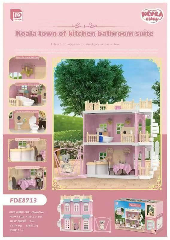 House With Furniture And Rabbit Sylvanian Femelis FDE8713