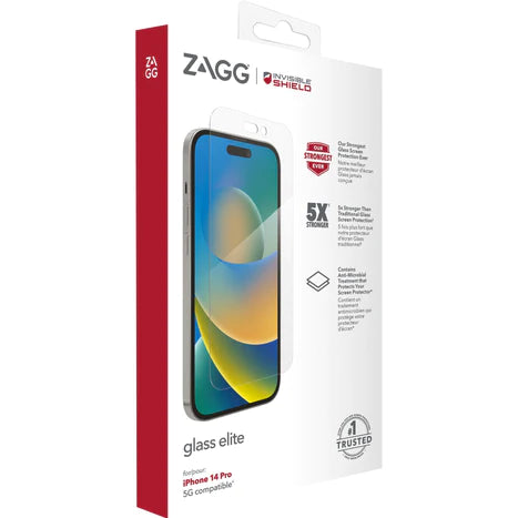 InvisibleShield Glass Elite Screen Protector Apple iPhone 14 Pro