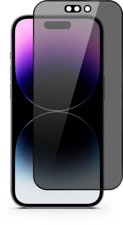 Epico Tempered Glass Edge to Edge with Darkening Filter for iPhone 14 Pro