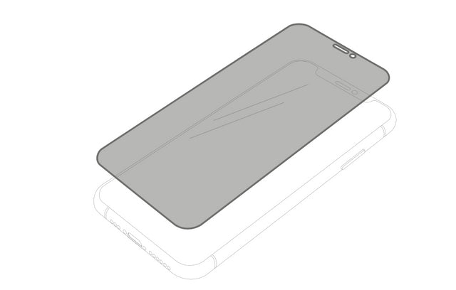 Epico Tempered Glass Edge to Edge with Darkening Filter for iPhone 14 Pro Max