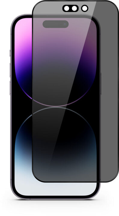 Epico Tempered Glass Edge to Edge with Darkening Filter for iPhone 14 Pro Max