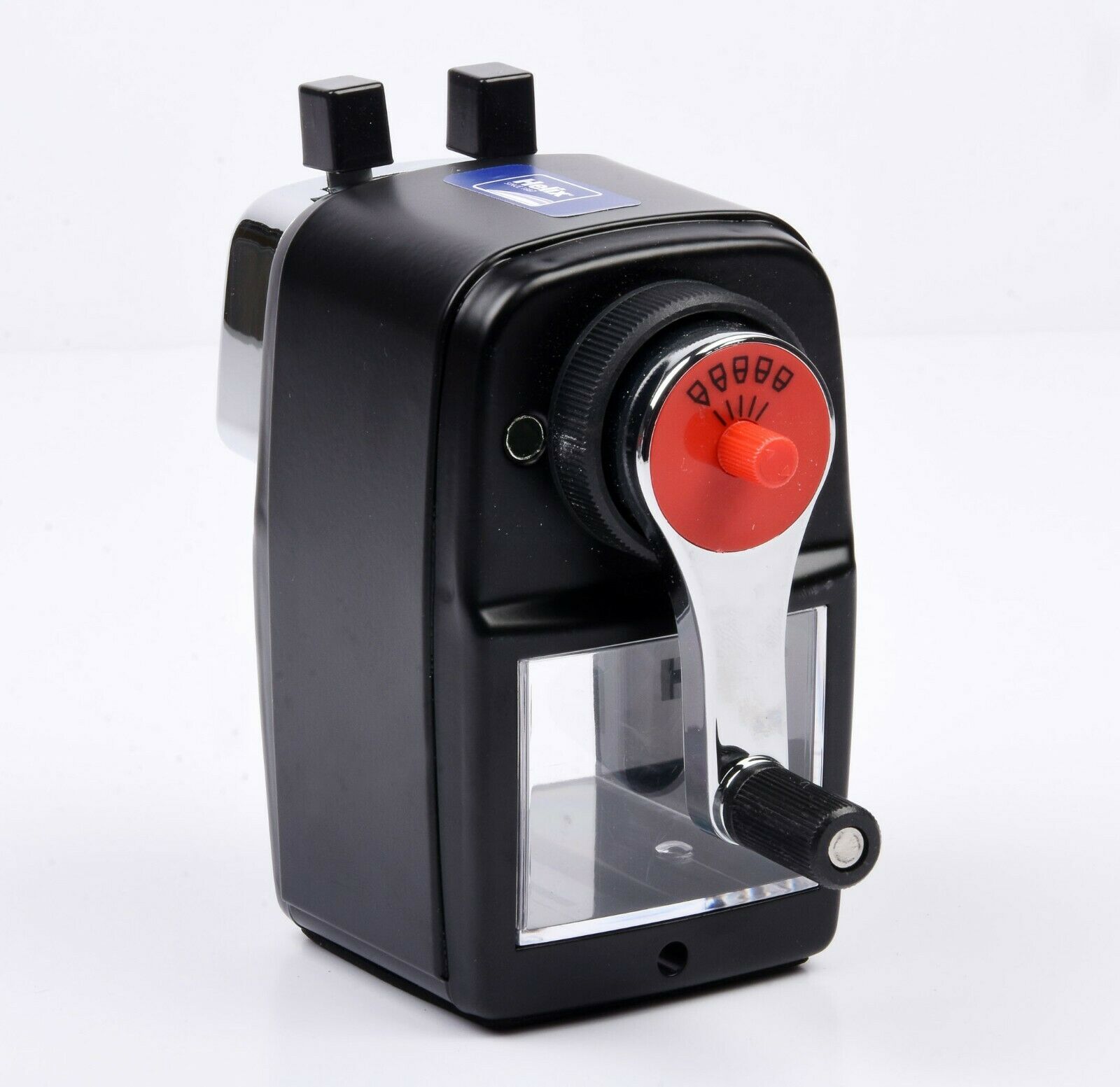 Helix Metal Desktop Sharpener For Standard And Jumbo Pencils