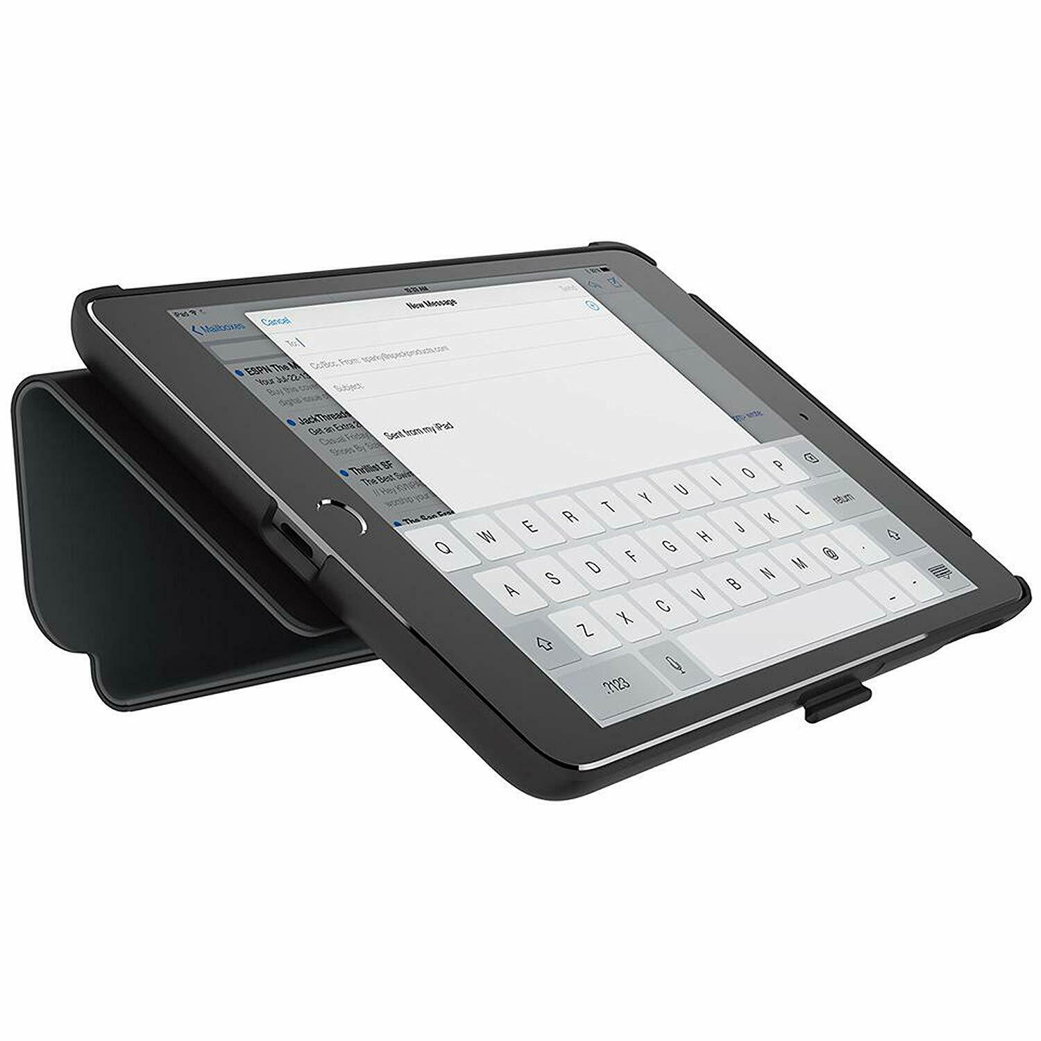 Speck iPad Mini 4 Stylefolio Case  BlackSlate Grey