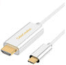 Usb-C/Thunderbolt 3 To Hdmi 4K Cable 1.8 Meter Whiite