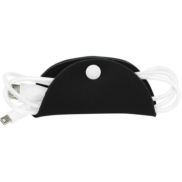 More Plus Taco Slim Cable Organizer Black